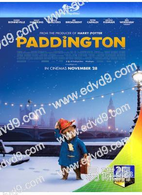 柏靈頓/帕丁頓熊Paddington(25G藍光)