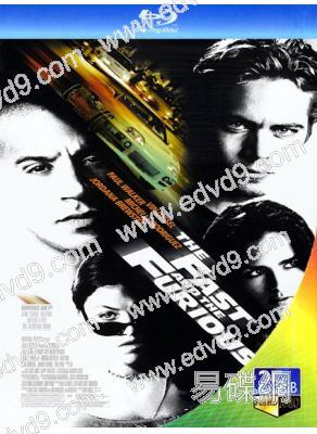 玩命關頭1/速度與激情1/狂野時速(25G藍光)