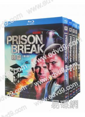 (精裝超高清藍光合集)越獄(1-5季)Prison Break(12BD)(25G藍光)