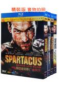 (精裝超高清藍光合集)斯巴達克斯(1-3季)+前傳:競技場之神(9BD)(25G藍光)