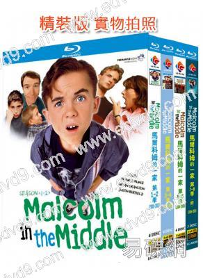 (精裝超高清藍光合集)馬爾柯姆的一家(1-8季)(2026)(情景喜劇)(15BD)(25G藍光)